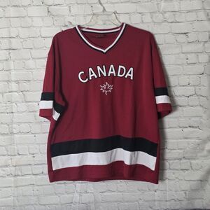 Teepee Team Canada Men's XL Red Hockey Jersey